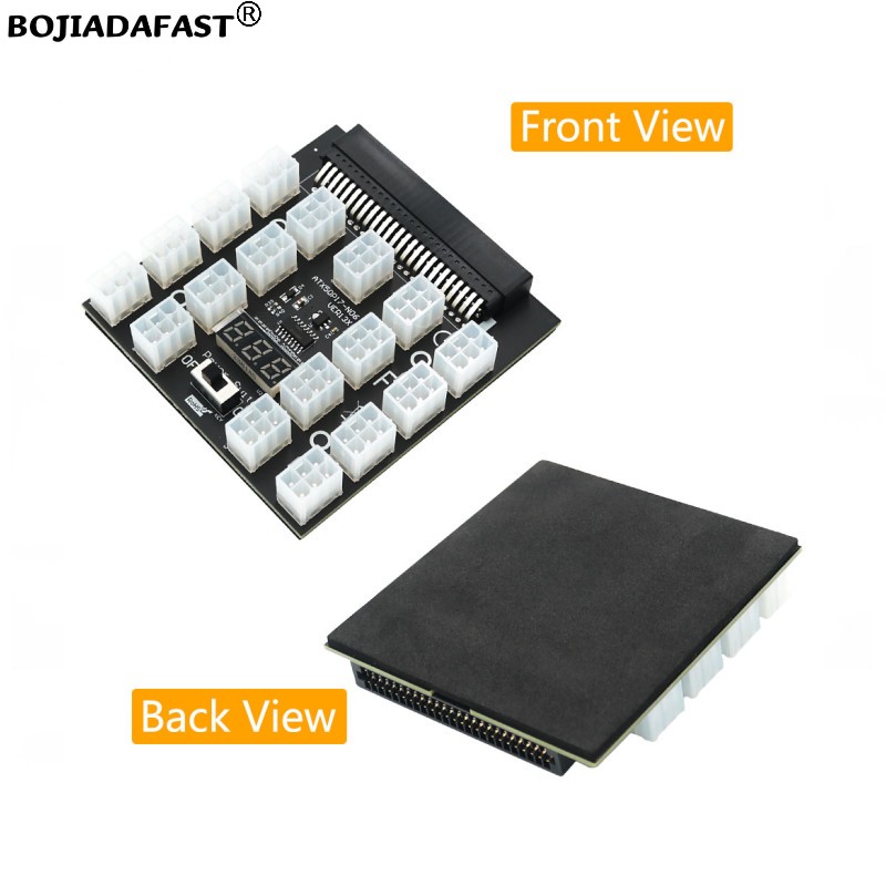 17 * PCI-E 6Pin Connector Serv - огляд і ціна 2400W Server Psu Breakout Board